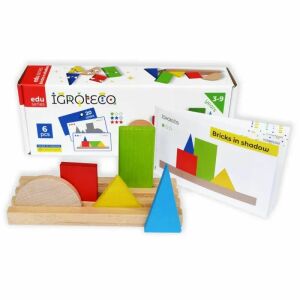 Igroteco Logikai 6 darabos fa építő készlet