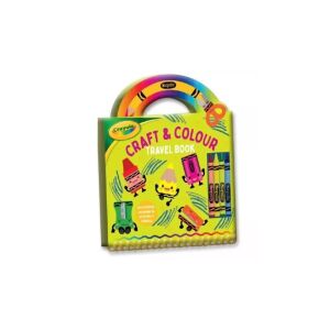 Crayola Spirálos úti foglalkoztató könyv - Zöld