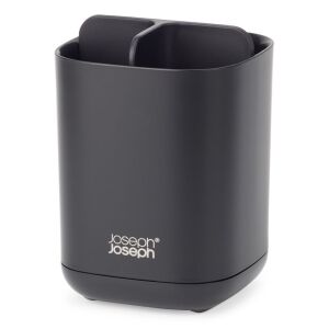 Joseph Joseph EasyStore 3 rekeszes fogkefe tartó - Fekete