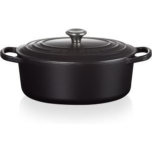 Le Creuset Signature 29cm Öntöttvas Főzőedény 4.7L - Fekete 142990591 - Le Creuset