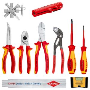 Knipex Elektro 1 Szerszámkészlet (10 db / csomag) 142990698 - Knipex