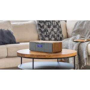 Sangean DDR-47 BT DAB+ FM Asztali Rádió - Barna / Szürke