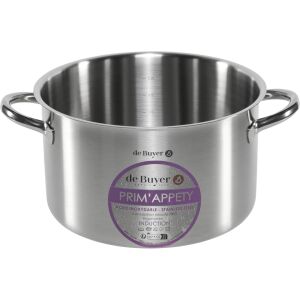 De Buyer Prim Appety Rozsdamentes Acél Lábas Ø 24cm 5.5L - Inox 142990888 - De Buyer
