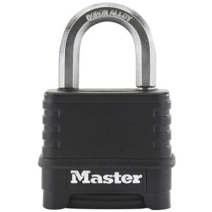 Master Lock M178EURDLF Számzáras Biztonsági Lakat - Fekete 142991700 - Lakat