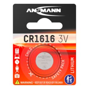 Ansmann CR1616 Lítium gombelem 3.0V (10db /csomag) 142991754 - Ansmann