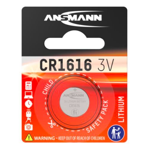 Ansmann CR1616 Lítium gombelem 3.0V (10db /csomag) 142991754