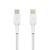 Közelkép a Belkin USB-C - USB-C töltőkábelről