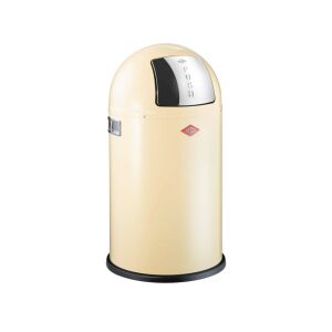 WESCO Pushboy Junior 22 literes nyomófedeles fém szemetes - Matt homok