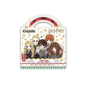 Crayola: Книжка за оцветяване и драскане на Хари Потър 142992711 - Тетрадка за работа, книжка за оцветяване