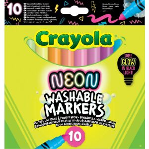 Crayola Измиващи се Маркери: Комплект миещи се маркери - 10 броя 142992716 - Filctoll