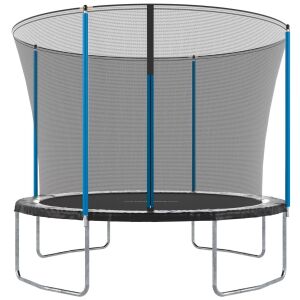 Hudora: Prémiový trampolína 300V s ochrannou sieťou, modrá - 300 cm 142993750 - Šport a voľný čas