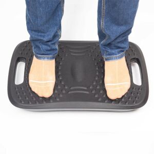 Ergonomikus asztali állvány, kiegyensúlyozott, texturált felülettel, 51,5x34,5x8,5 cm