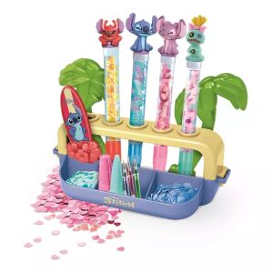 Clementoni Stitch Studio za izradu olovaka: DIY set za izradu olovaka s ukrasima na temu Stitch. - Clementoni