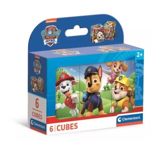 Clementoni Paw Patrol 6-dijelna kockasta slagalica - Kutija sa sastavljenom slikom slagalice - Puzzle