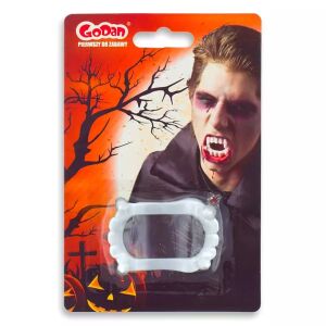 Plastik-Vampirzahn - weiß 143008080 - Godan