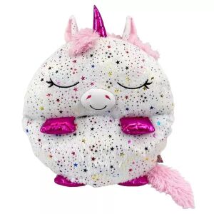 Happy Nappers: 2 în 1 sac de dormit și pernă - Unicorn strălucitor, 137 cm 143008113 - Lenjerie de pat