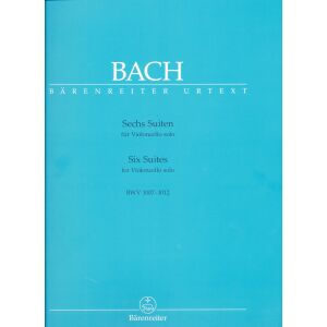 Johann Sebastian Bach: Six Suites for Cello solo BWV 1007-1012 143013890 - Művészet & Építészet