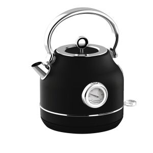 Berlinger Haus Matte Black Collection rozsdamentes acél elektromos vízforraló kanna hőfok kijelzővel