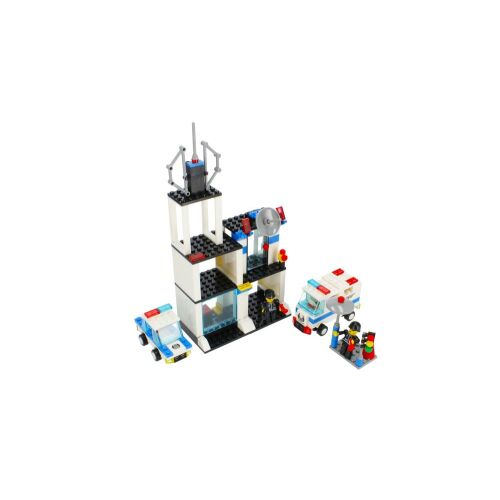 AlleBlox - Police Force Rendőrőrs rendőrautókkal 252 db-os építőkocka játékszett (AB2012)