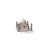 Összeszerelt Wrebbit 3D Taj Mahal Puzzle, részletes nézet