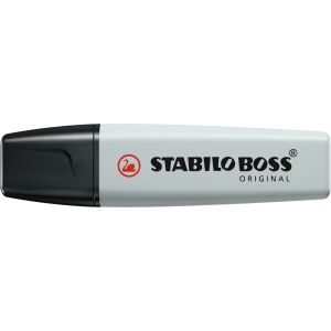 Szövegkiemelő 2-5mm, vágott hegyű, STABILO Boss original Pastel szürke 143027123 - STABILO
