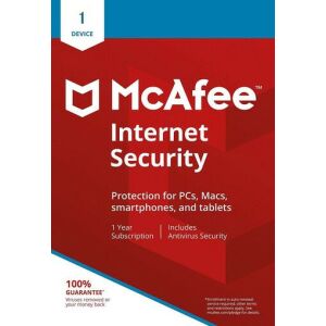 McAfee Internet Security vírusirtó szoftver – 1 éves licenc, 1 készülékre. Megbízható védelem vírusok, kártevők és online fenyegetések ellen, biztonságos böngészéshez és adatvédelemhez 143033009 - McAfee