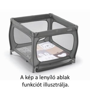 CAM utazójáróka Qbox 96x96x75cm 103 143041498 - Járóka