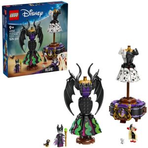 LEGO Disney Classics Maleficent és Cruella de Vil ruhái 43262