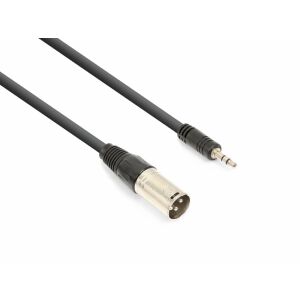 Vonyx CX318-05 sztereo jelkábel (3,5 mm Sztereo Jack &#8211; XLR papa) &#8211; (0,5 m) 143049961 - XLR kábel