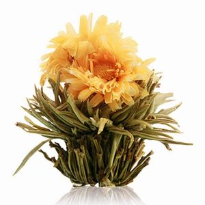 Creano virágzó fehér teagolyó - körömvirágos 143051175 - Virágzó tea