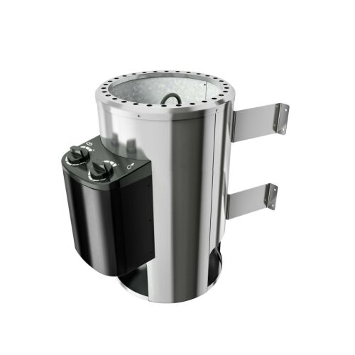 3,6 kW-os Plug&amp;Play szauna kályha beépített vezérléssel + 18 KG szaunakő