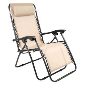 Kerti állítható szék, bézs, GERALD NEW 143067961 - Napozóágy & Nyugágy