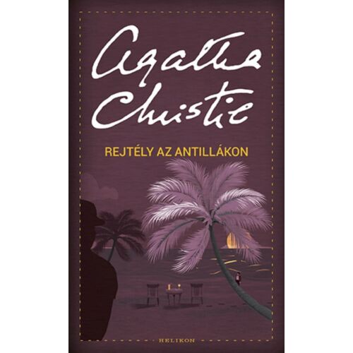 Agatha Christie: 'Rejtély az Antillákon' könyvborító - Krimi