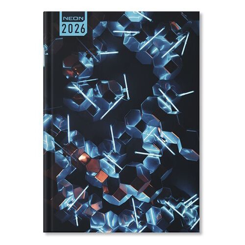 Period Neon határidőnapló, A/5, napi, 2026, Ice 143093141