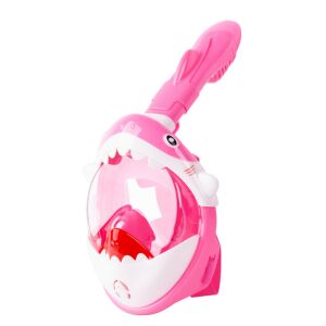 Shark, teljes arc gyermek búvármaszk 4+, XS, rózsaszín 143093576 - Búvárkodás