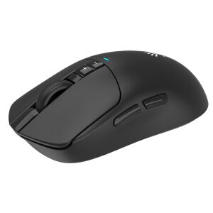 A4TECH Bloody R72 Pro Duo, 26 000 DPI, 650 IPS, RF Wireless, Gaming, Jobbkezes, Fekete, Vezeték nélküli egér