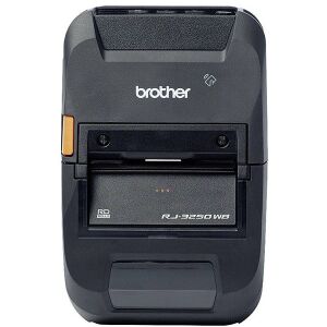 Brother RJ3250WBL címkenyomtató Direkt termál 203 x 203 DPI 127 mm/sec Vezeték nélküli Ethernet/LAN csatlakozás Wi-Fi Bluetooth