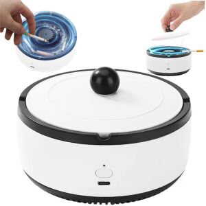 Intelligens autó hamutartó önkioltó füstmentes fehér 143104174 - Hamutartó