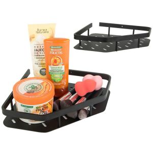 Fürdőszoba sarokpolc zuhanyzóhoz loft függőkhöz