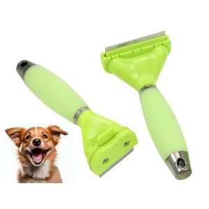 Kisállat trimmer kutya macska lószőr, rozsdamentes acél kefe