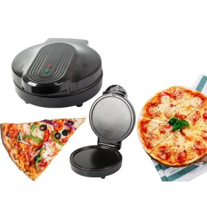 Elektromos pizzasütő, 1000 W-os tapadásmentes bevonattal, gyors sütéssel