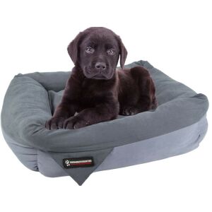 Kutyaágy macskaágy puha fekhely párna, közepes, szürke 143104376 - Kutyafekhely