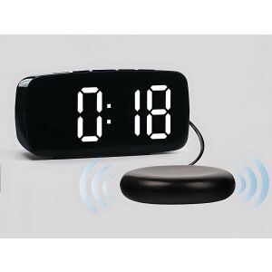 Elektronikus ébresztőóra rezgőpaddal led digitális hálózati ébresztővel 143104458 - Ébresztőóra