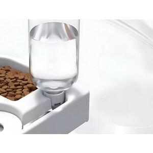 2in1 dupla etető- és itatótál 500 ml-es tartállyal kutyának macskának