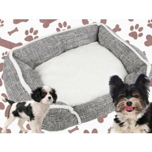 Kutyaágy puha kényelmes pelyhes ágy párnával 40cm x 55cm 143104868 - Kutyafekhely