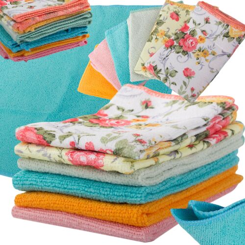 Mikroszálas kendők tisztító kendő készlet 6 db