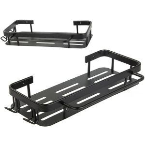 Fürdőszoba polc fürdőszoba akasztó loft konyha akasztós fém fekete