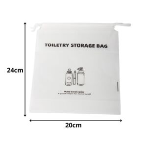 utaző sminktáska 20X24cm, fehér 143105244 - Kozmetikai táska