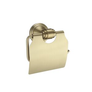 Uchwyt na papier toaletowy 16101 Aristo Złoto Szczotkowane 143107066 - Uchwyt i stojak na papier toaletowy