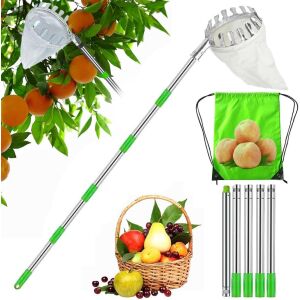 Zrywak do owoców 2.2m, zbieracz jabłek, lekki, średnica 16cm 143112348 - Zbieracz owoców